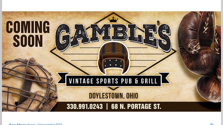 Gamble's Vintage Sports Pub