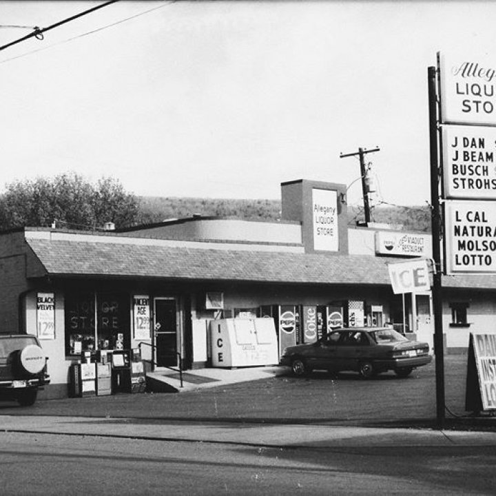 Joe's Viaduct Restaurant and Allegany Liquor Store